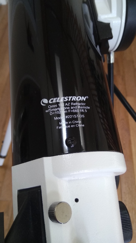 Celestron Omni Az 102 Telescope in Hobbies & Crafts in Campbell River - Image 3