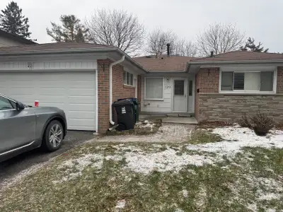 AVAILABLE IMMEDIATELY: This is a 3 bedroom +1 bedroom home with two full washrooms located in Scarbo...