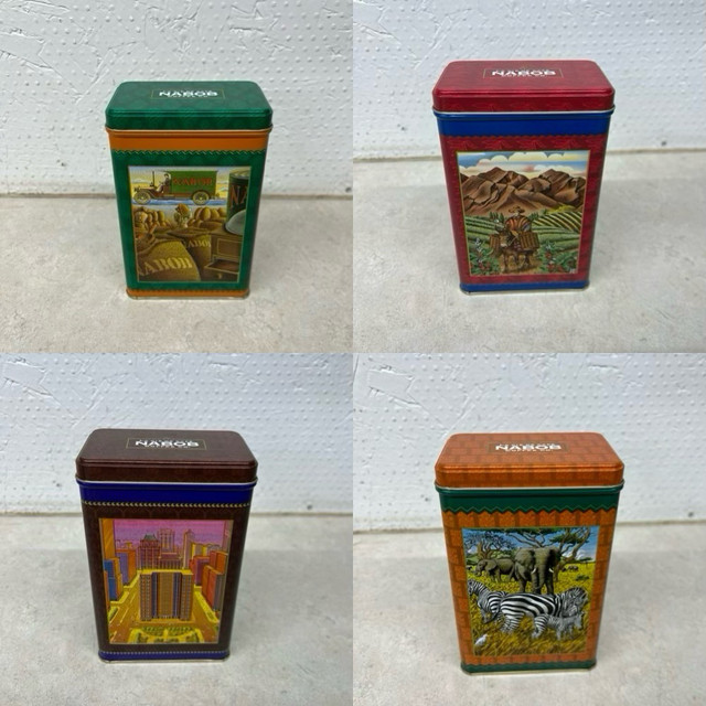 Vintage Nabob Coffee Tins in Arts & Collectibles in Saskatoon - Image 2