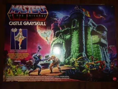 Masters of the Universe "origins" Castle grayskull Playsey NEW, View more