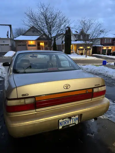 Nice winter beater Corolla as-is, fun lil car makes you feel like you’re in a go cart. The seats are...