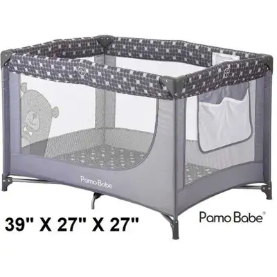 Pamo Babe Portable Crib Baby Playpen, View more