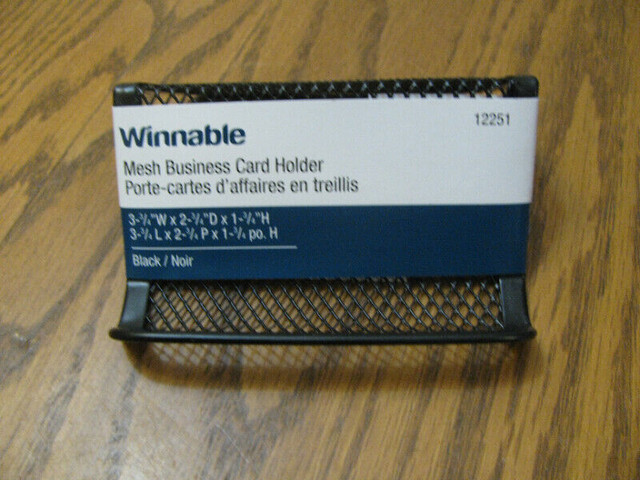 WINNABLE BUSINESS CARD HOLDER in Other in Norfolk County