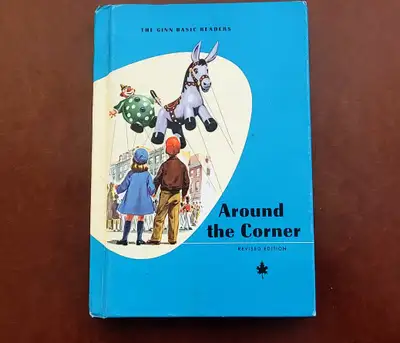 Unique piece of Saskatchewan history, this is a 1950's teachers guide used in Melville. "The Ginn Ba...