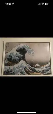 Great Wave Framed Puzzle, View more