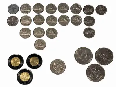 Curated Canadian Legacy Set! From Victory Nickel to Black Toonie, View more