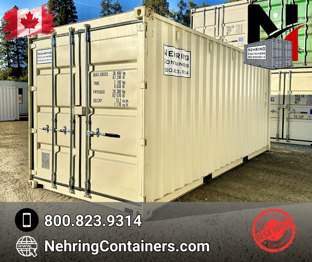 20' Sea Can For Sale | Nehring Containers in Other in Delta/Surrey/Langley - Image 2