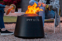 Smokeless Wood Pellet Fire Pit with Cover