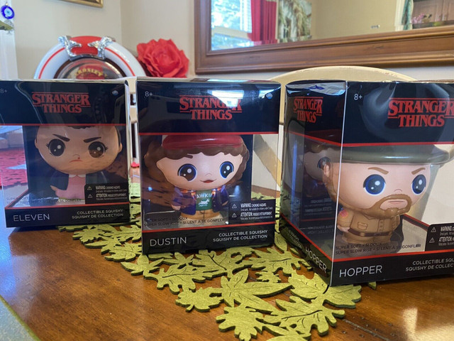 Stranger Things Collectible Squishy Characters (2 figures) in Arts & Collectibles in City of Toronto - Image 2