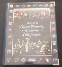 Livre de cartes de hockey 1994-95 Kraft Award Winning Collection