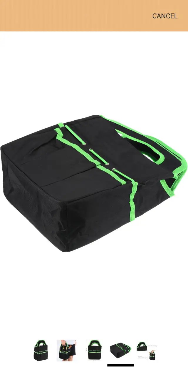 Garden Tool Bag 8 Pockets Storage Tote Bag Tool Bag in Outdoor Tools & Storage in City of Toronto - Image 5