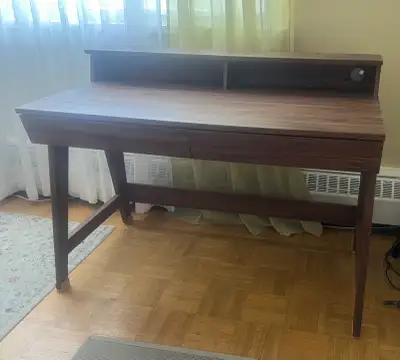 Work Desk (nice wood finish), like new!!!, View more