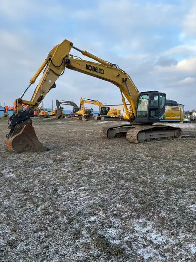 2018 Kobelco SK300-10 for sale Only 4430 hours Full cab/ heat/AC and radio Auxiliary hydraulics Hydr...