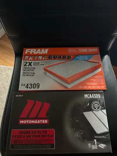 New air filters fits Nissan and others. Model 4309