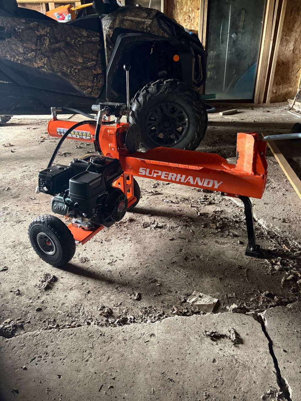 SuperHandy 20 ton Wood Splitter | Outdoor Tools & Storage | Belleville ...