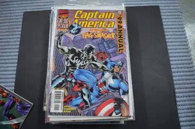Marvel comics Captain America annual, 2001, 1999, 1998, 2000, View more