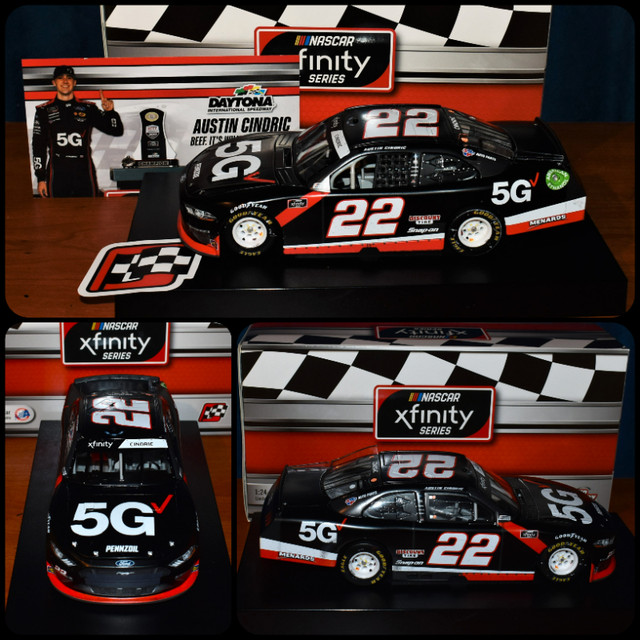 Team Penske / Wood Brothers 1/24 Scale NASCAR Diecasts in Arts & Collectibles in Bedford