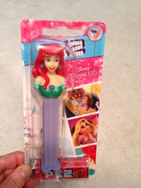 Disney Princess Ariel Pez Dispenser with 2 Pez Refills