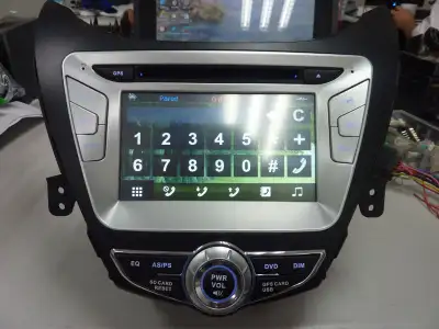 OEM Fit 7" HD Digital Touchscreen GPS Bluetooth Ipod DVD Player For Hyundai Accent 2011 to 2016 7 in...