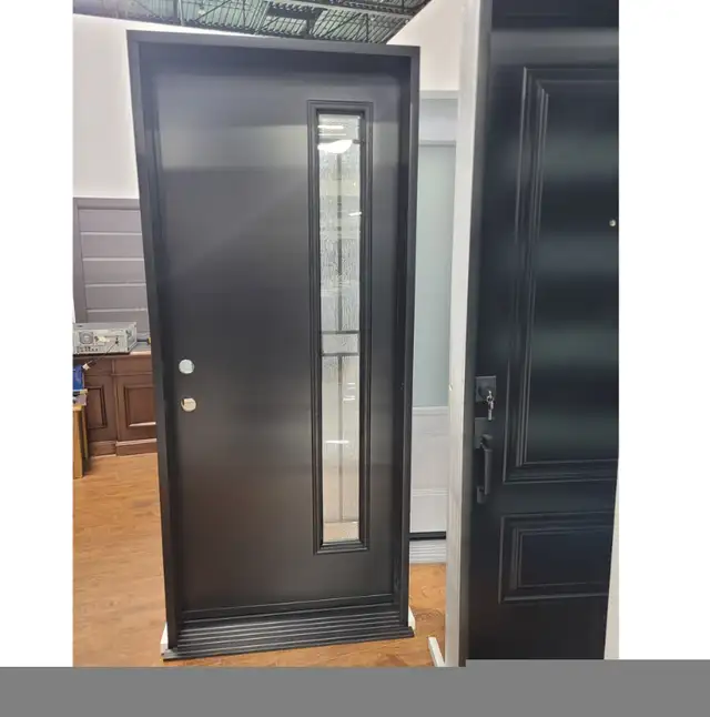 Modern Steel Single Door  34" For sale in Windows, Doors & Trim in City of Toronto - Image 4