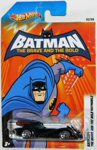 Hot Wheels 1/64 Batman Brave And The Bold Batmobile Diecast Cars