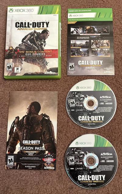 Complete Call of Duty Advanced Warfare Gold Edition Xbox 360 $29, View more