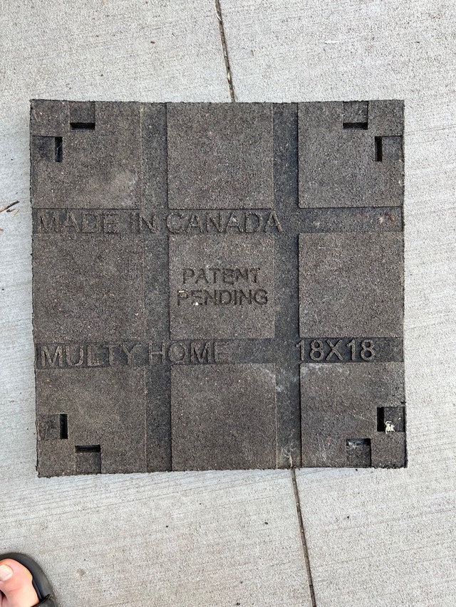 Rubber flooring Decks & Fences Medicine Hat Kijiji