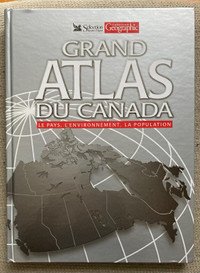 Livre : Grand Atlas du Canada  