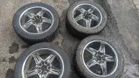 Toyo tires on OEM rims for Honda Civic  with gunmetal lug nuts