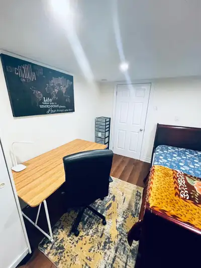 Fully furnished- Separate Entrance - Single Occupancy 1 room available to rent starting immediately...