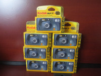Kodak Max one time use cameras ( 7 )
