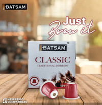 NEW: BATSAM Classic Traditional Espresso (Nespresso compatible P