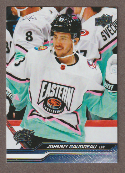 Hockey Card - 2023/24 Johnny Gaudreau All Star last card, View more