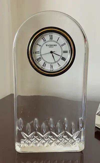 Horloge de table cristal Waterford Cadeau Noël, View more