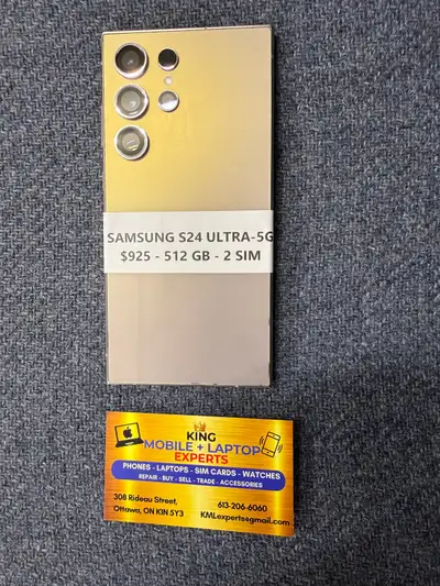 Samsung s24 Ultra 512 GB, View more