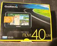 GARMIN NUVI 40LM 4.3” TOUCHSCREEN PORTABLE GPS  WITH MAPS