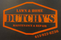 Lawn & Home Services. 