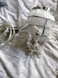 Small glass chandelier
