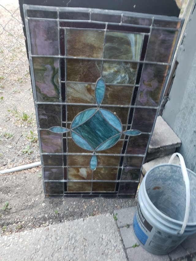 ANTIQUE STAINED GLASS Arts & Collectibles Winnipeg Kijiji