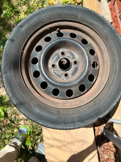 Used tires came out of 1999 Toyota Corolla 175 65 R14. Set of 4 tires with rims. $50