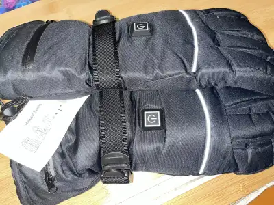 rechargeable heated gloves gants chauffants (S), View more