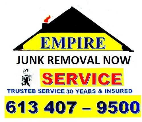 EMPIRE JUNK REMOVAL**LETS GET IT DONE NOW** ROLAND 613 407-9500 dans Déménagement et entreposage  à Ottawa