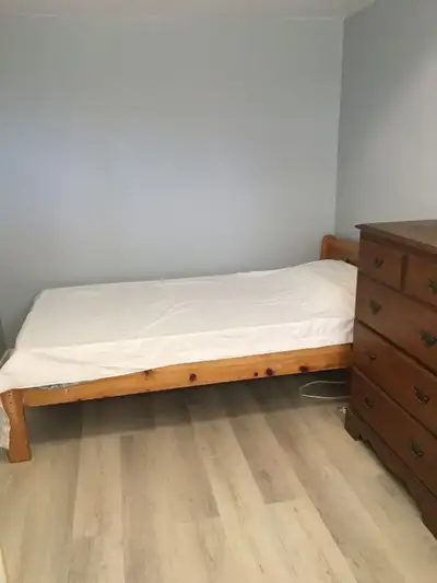 Furnished private rooms. (2 rooms for you to choose) Shared bathrooms and kitchen. All utilities are...