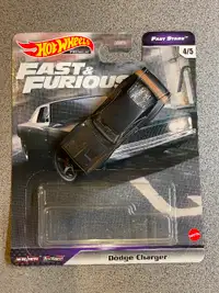 Loose Hot wheels Premium fast and furious dodge charger