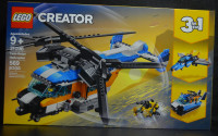 Brand New: Lego Creator Twin-Rotor Helicopter - 31096