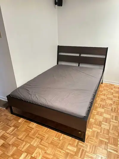 Ikea Bedframe + Mattress, View more