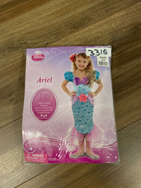 Ariel Costume - Girls Small - Size 4-6