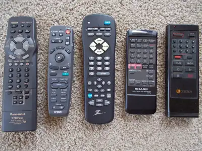 All remotes are working and come with the AA or AAA batteries. As you can see from the pictures, the...