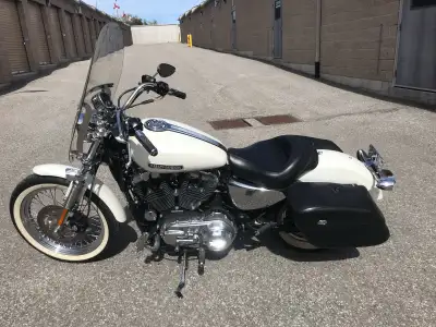 2006 Harley-Davidson XL1200L Sportster Low – Custom Pearl White – Mint Condition Beautiful 2006 Harl...