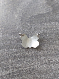 Sterling Silver Hand Made Butterfly Pendant for Necklace